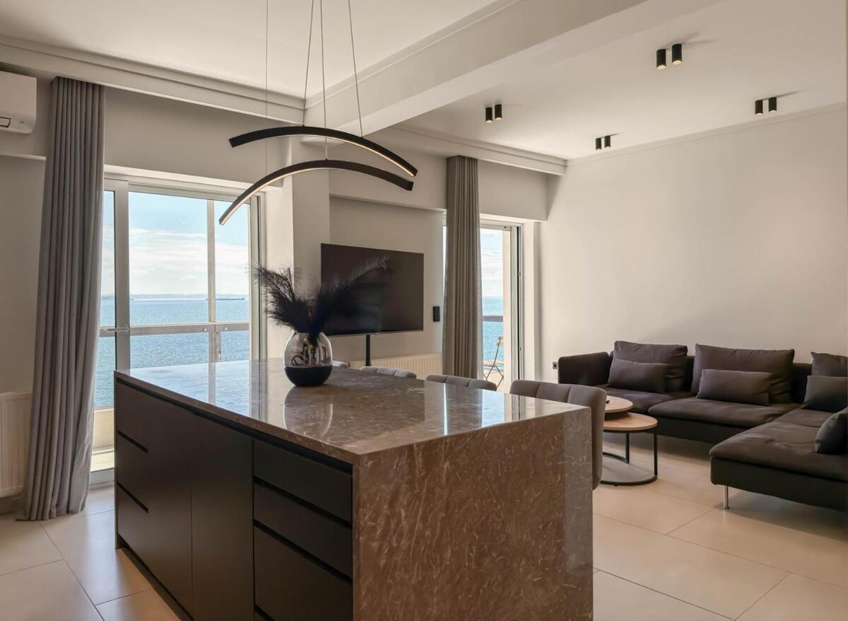 Luxury Sea View Retreat Tessalónica Exterior foto